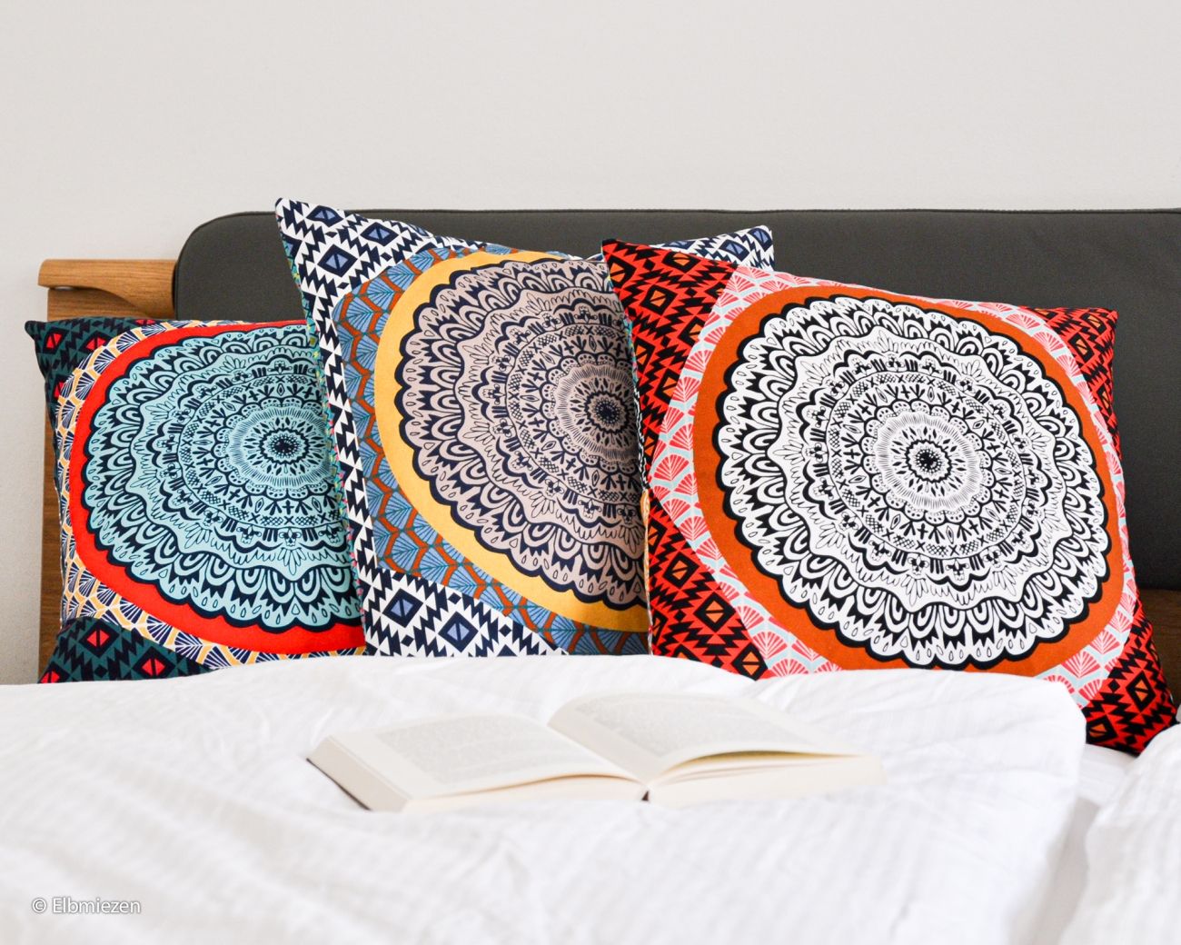 Canvas Swafing -  Pillow Party 2023 - Bunt/Mint - by Jolijou - Panel